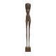 Otto P figur i flot stand. Signeret. H: 30,5cm.