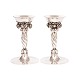 Et par store Georg Jensen druestager i sterlingsølv 263B. Stemplet Georg Jensen 
efter 1945. God stand. H: 20,5cm