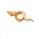 Ole Lynggaard Copenhagen Snake mini Charm aus 18kt Gold. Masse: 17x6mm