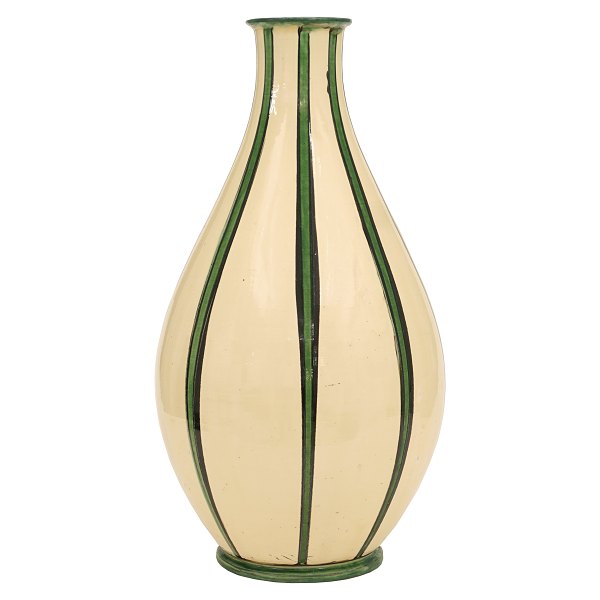 Kæhler vase. Stor Herman Kæhler keramik vase. Signeret. H: 55cm